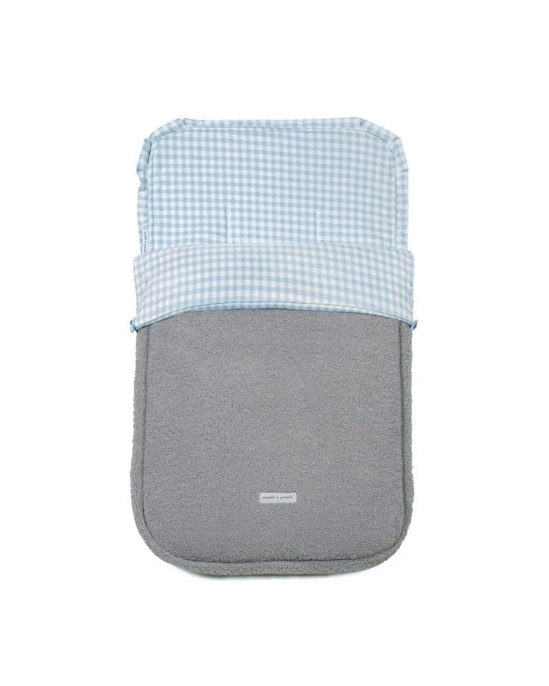 ¡¡OFERTA!! Saco Capazo Pasito a Pasito Together Invierno Azul/Gris